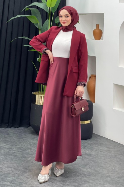 Saten Çan Etek