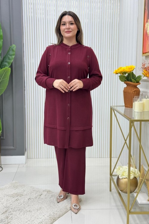 Sibel Takım Bordo