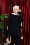 Soft Angora Takim  Si̇yah