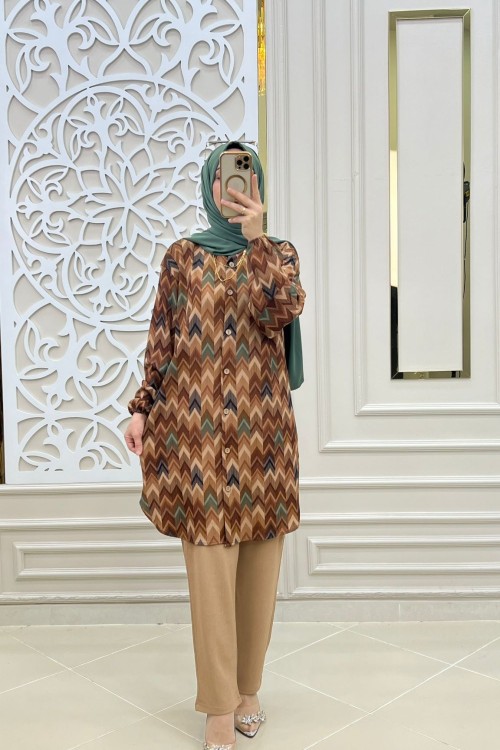 Tesettür Tunik Takım