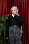 Tri̇ko Kazak  Si̇yah