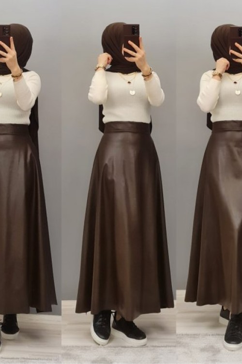 Yeni Model Deri Eteğim
