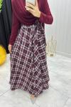 Yonca Etek Bordo Bordo