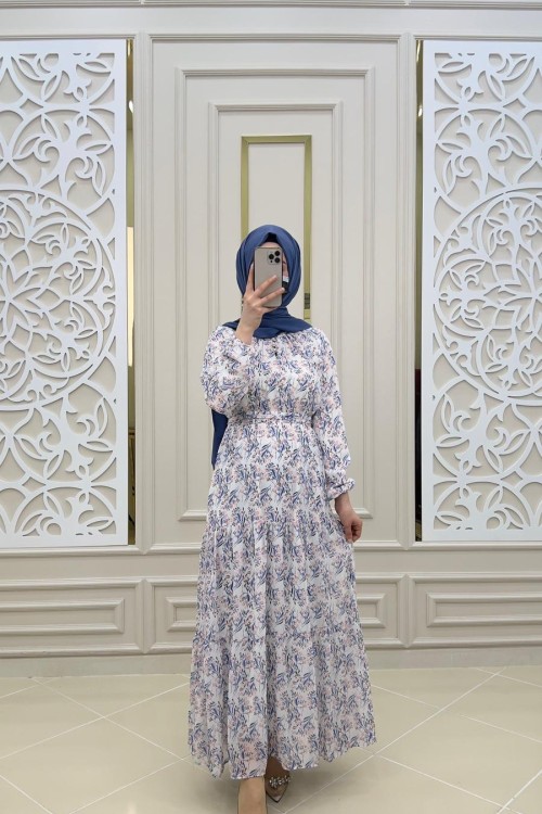 Yonca Şifon Elbise