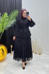 Yonca Takım Siyah Siyah
